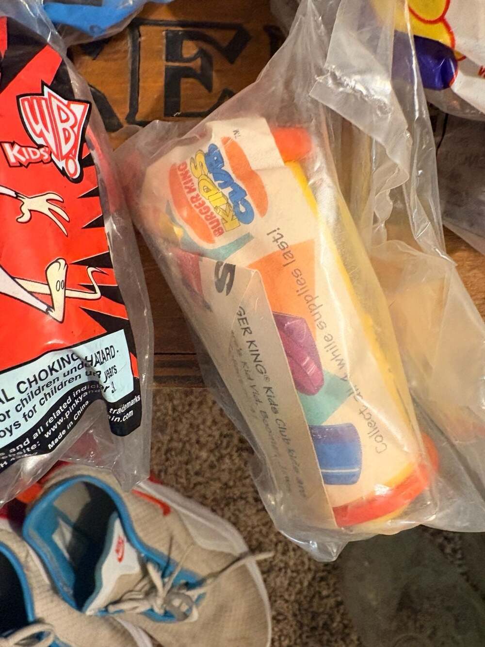 Vintage 90s Fast Food Toy Lot McDonald's Burger King Wendy's Sealed NIP - Picture 6 of 9